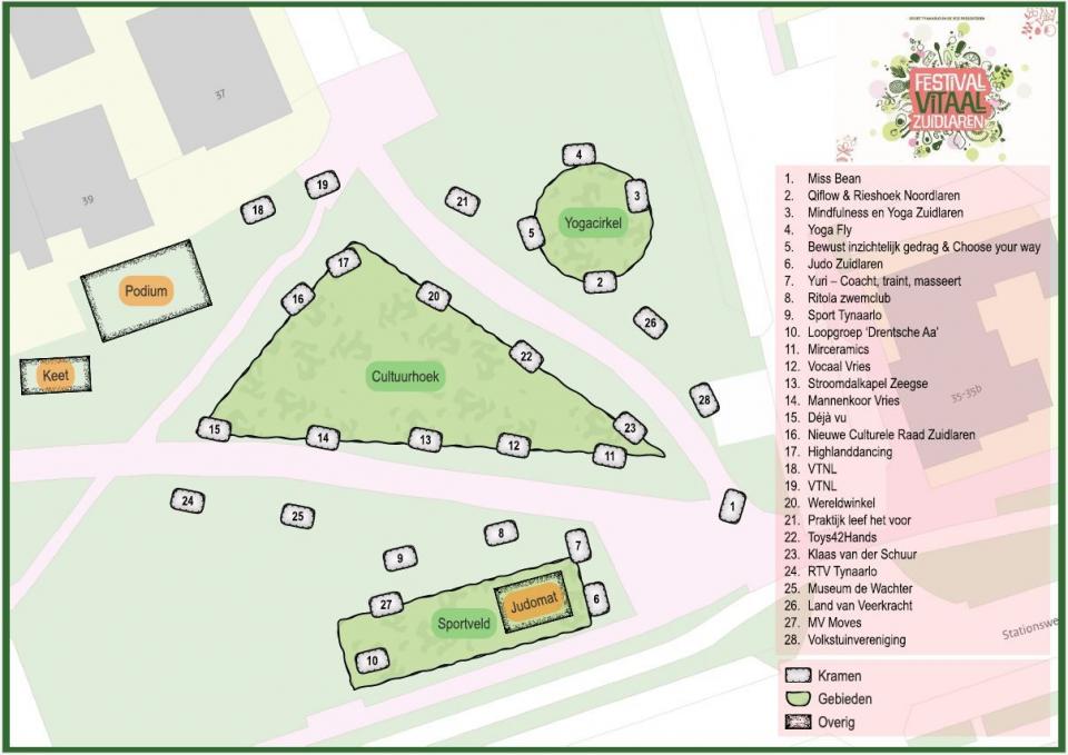 Plattegrond Brink Vlindertuin