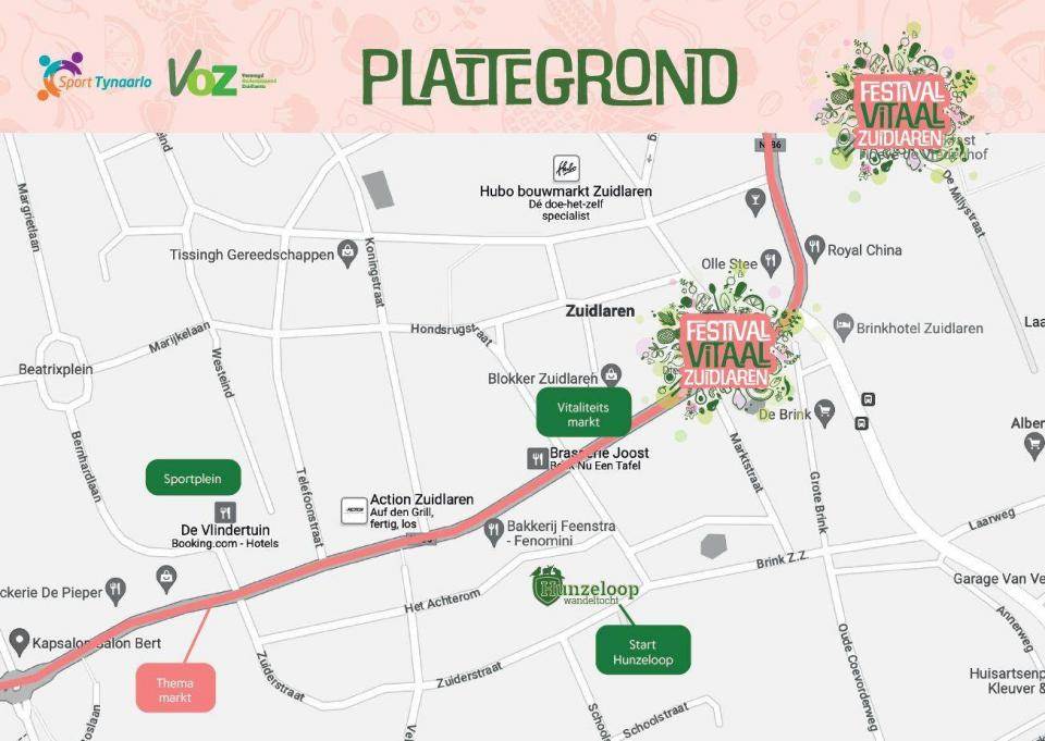 Plattegrond Festival Vitaal